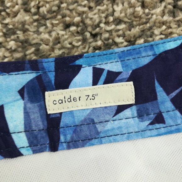 Onia Swim Trunks Floral Calder 7.5" Lined Board Shorts Blue Mens Size 34 - Picture 4 of 9